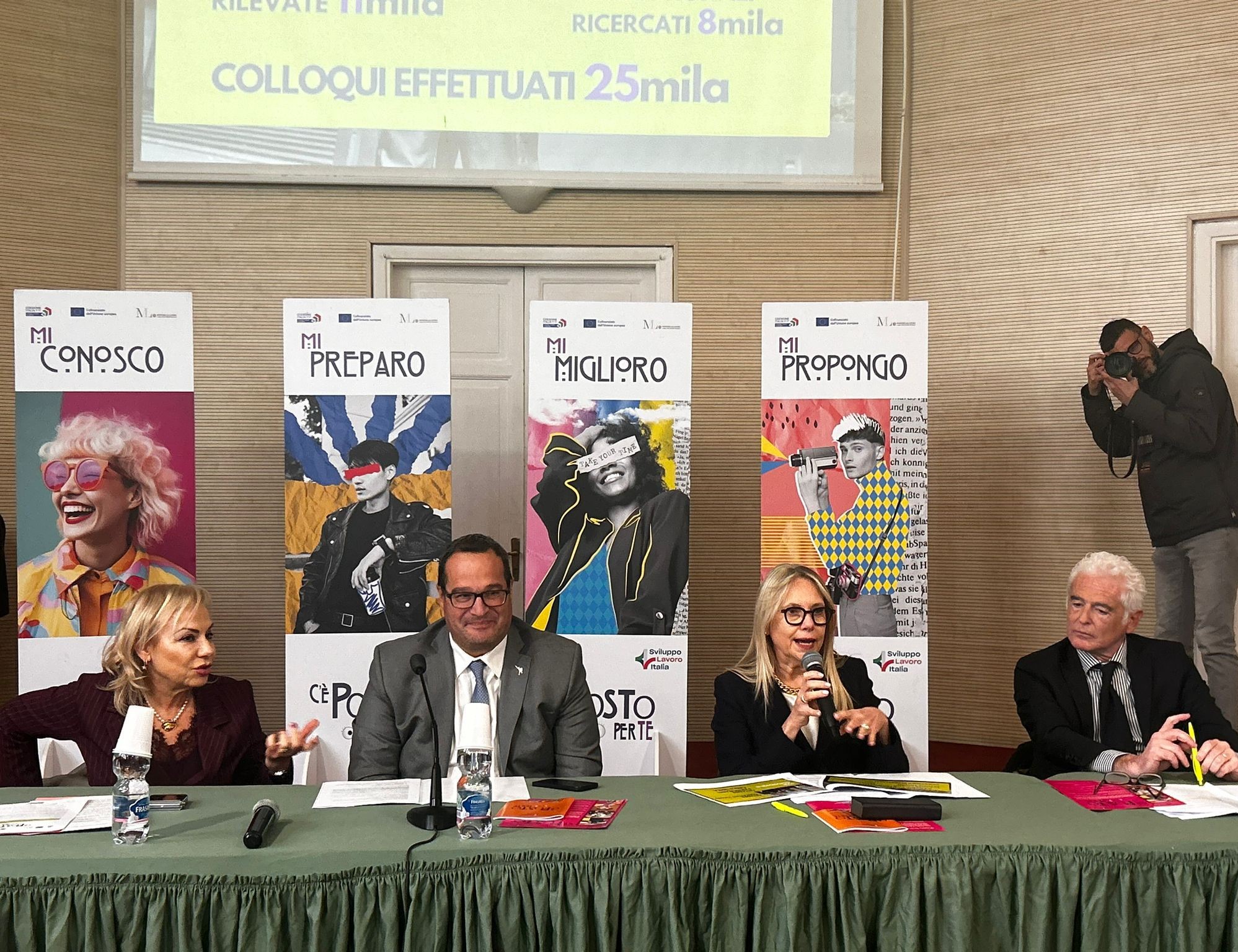 Matilde Celentano, Claudio Durigon, Paola Nicastro, Alessandro Calvi