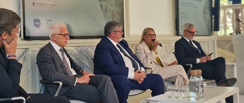 Paola Nicastro alla presentazione del Rapporto UGL