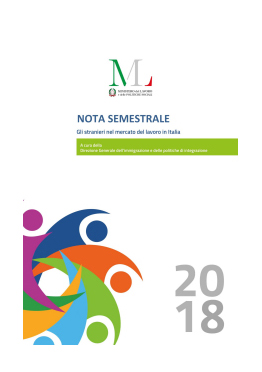 Nota semestrale 2018